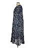 Woman Within 100% Rayon Print Blue Casual Dress Size 14 - photo 5