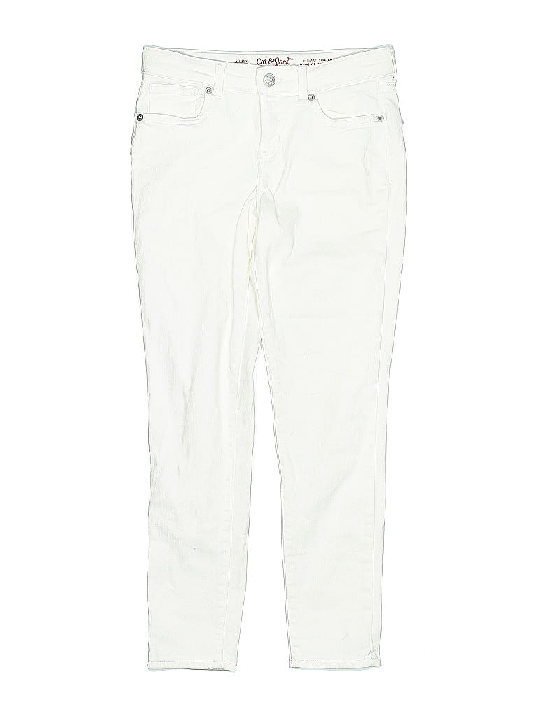 Cat & Jack Ivory Jeans Size 14 (big kids) - photo 1