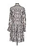 Hale Bob 100% Viscose Paisley Gray Casual Dress Size S - photo 2