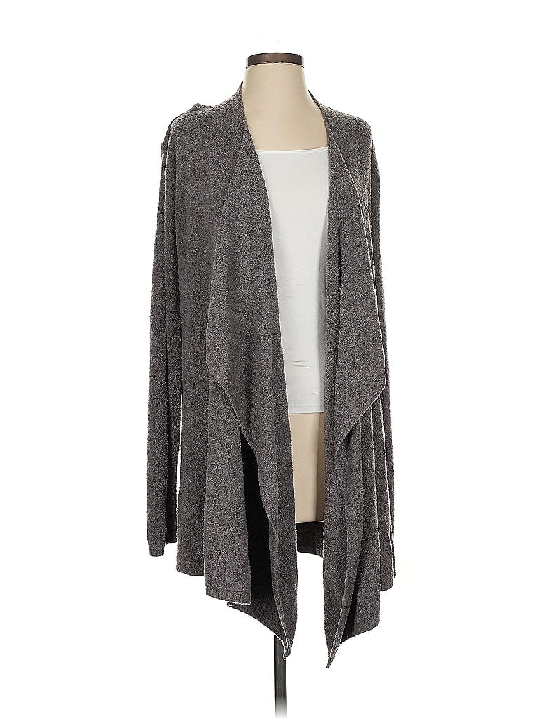 Barefoot Dreams Solid Gray Cardigan Size S - photo 1