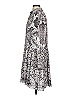 Hale Bob 100% Viscose Paisley Gray Casual Dress Size S - photo 5