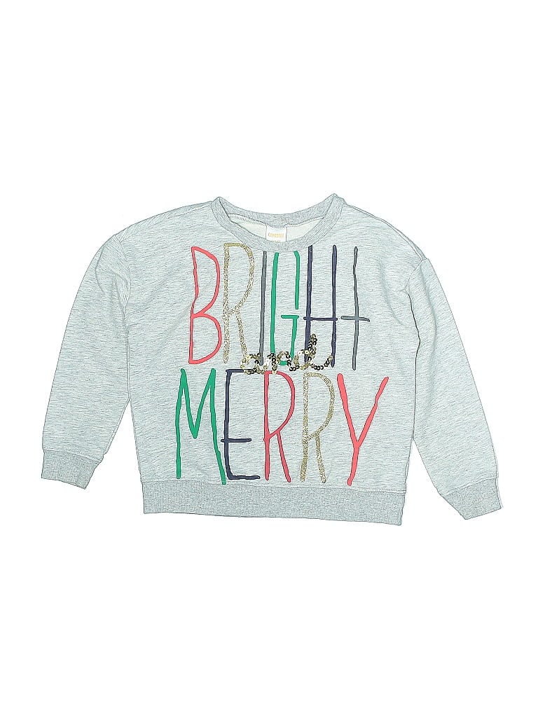 Gymboree Silver Pullover Sweater Size 5 (big kids) - photo 1