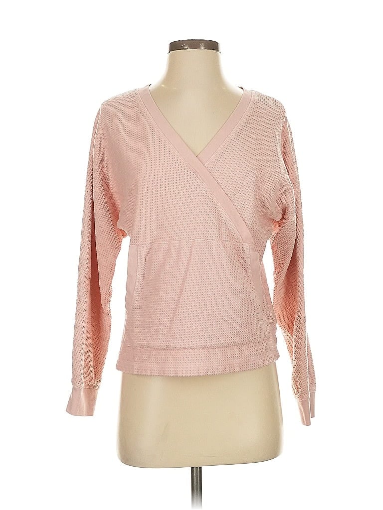 Pre-owned Garnet Hill Pullover Sweater In Pink