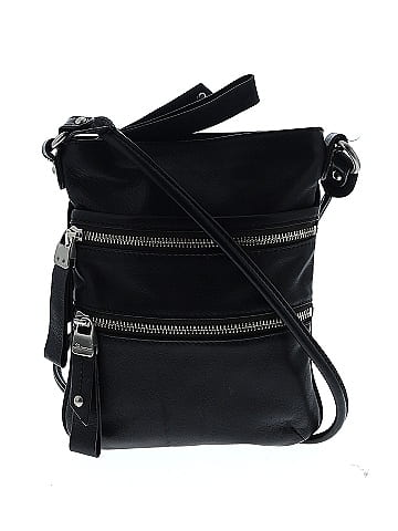 B Makowsky Leather Crossbody Bag (view 1)
