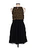 Paraella 100% Polyester Animal Print Black Cocktail Dress Size M - photo 2