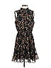 Drew 100% Polyester Paisley Black Green Cocktail Dress Size S (estimated) - photo 1