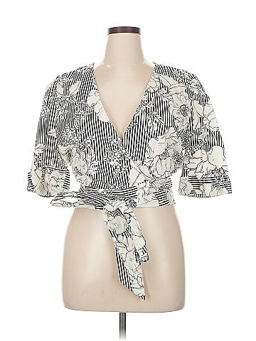 Boston Proper 3/4 Sleeve Blouse (view 1)