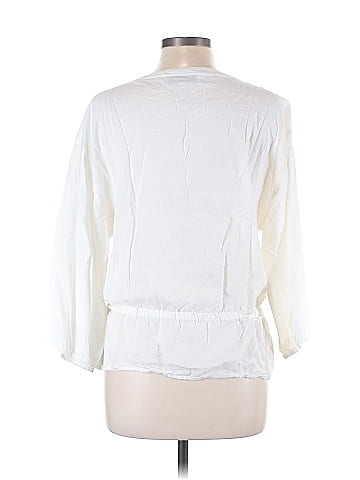Ann Taylor LOFT 3/4 Sleeve Blouse (view 2)