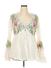 Boston Proper Long Sleeve Blouse