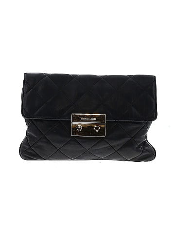 MICHAEL Michael Kors Leather Clutch (view 1)