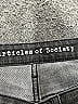 Articles of Society Hearts Gray Black Jeans Size 30 waist - photo 3