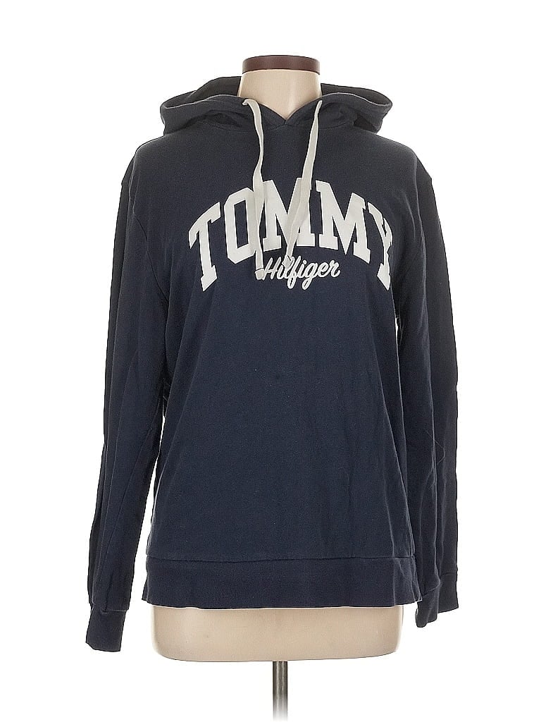 Pre-owned Tommy Hilfiger Long Sleeve T-shirt In Blue