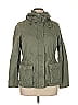 H&M L.O.G.G. 100% Cotton Solid Green Jacket Size 14 - photo 1