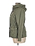 H&M L.O.G.G. 100% Cotton Solid Green Jacket Size 14 - photo 5