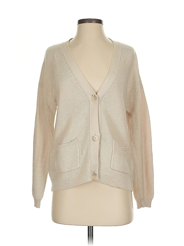 Naadam Tan Ivory Cardigan Size S - photo 1