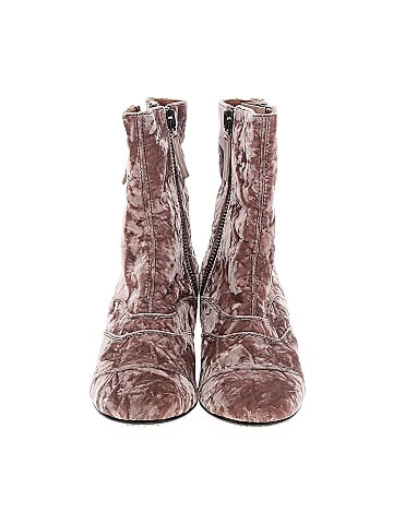 Chloé Crushed Velvet Boots (view 2)