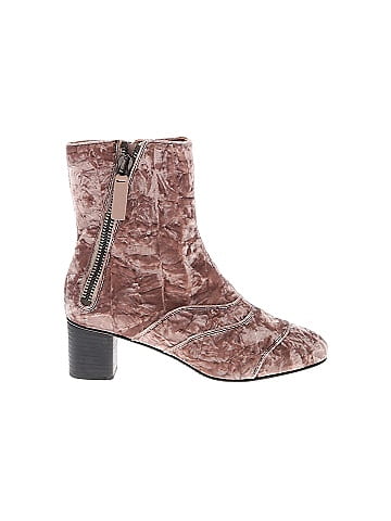 Chloé Crushed Velvet Boots (view 1)