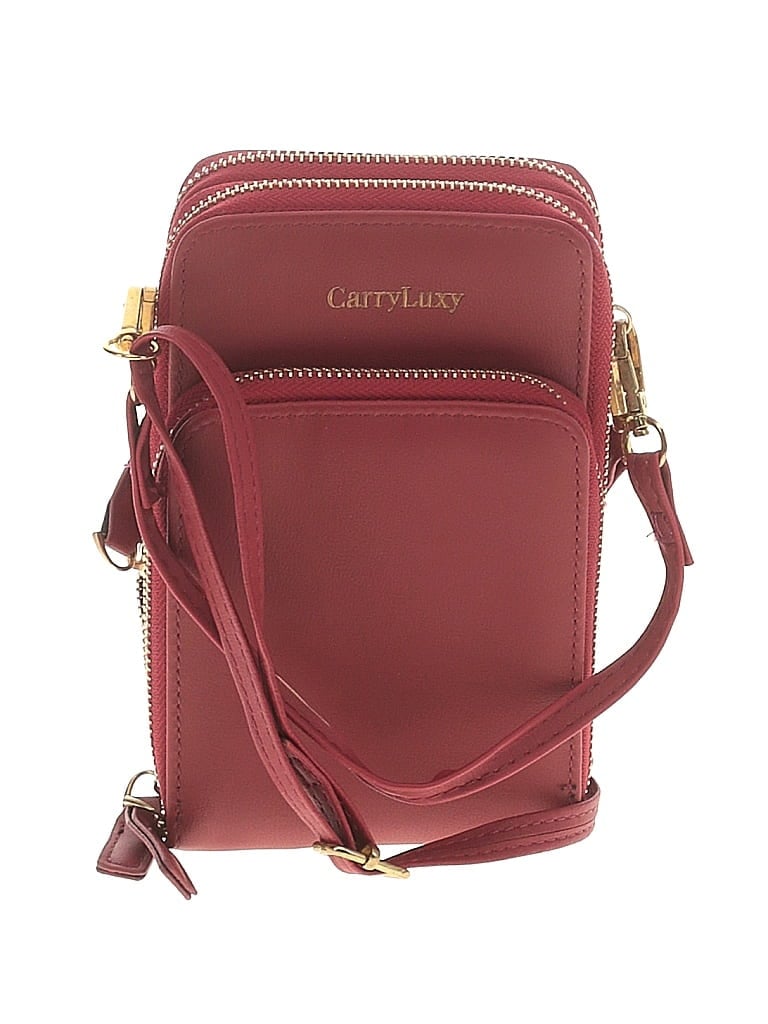 Assorted Brands Burgundy Red Crossbody Bag One size - photo 1