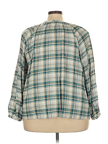 Old Navy 3/4 Sleeve Button-Down Shirt (view 2)