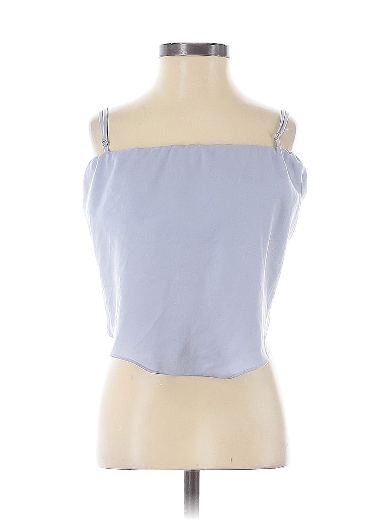 Pre-owned Astr Sleeveless Blouse In Purple