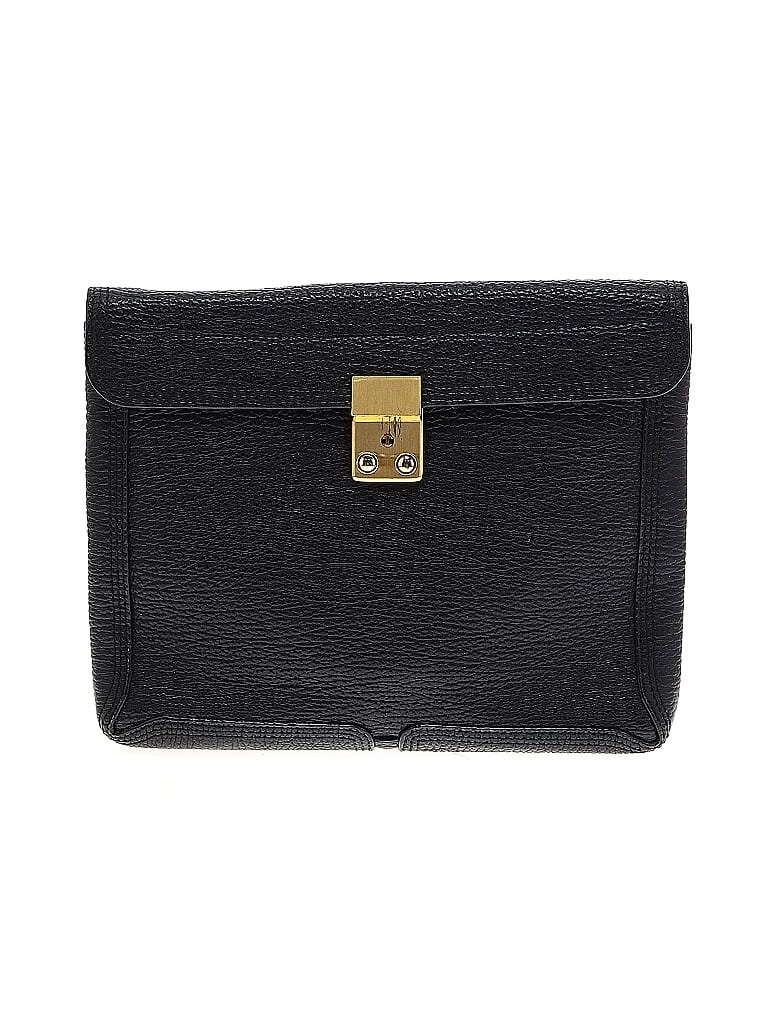 3.1 Phillip Lim Black Clutch One size - photo 1