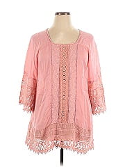 Johnny Was 3/4 Sleeve Blouse
