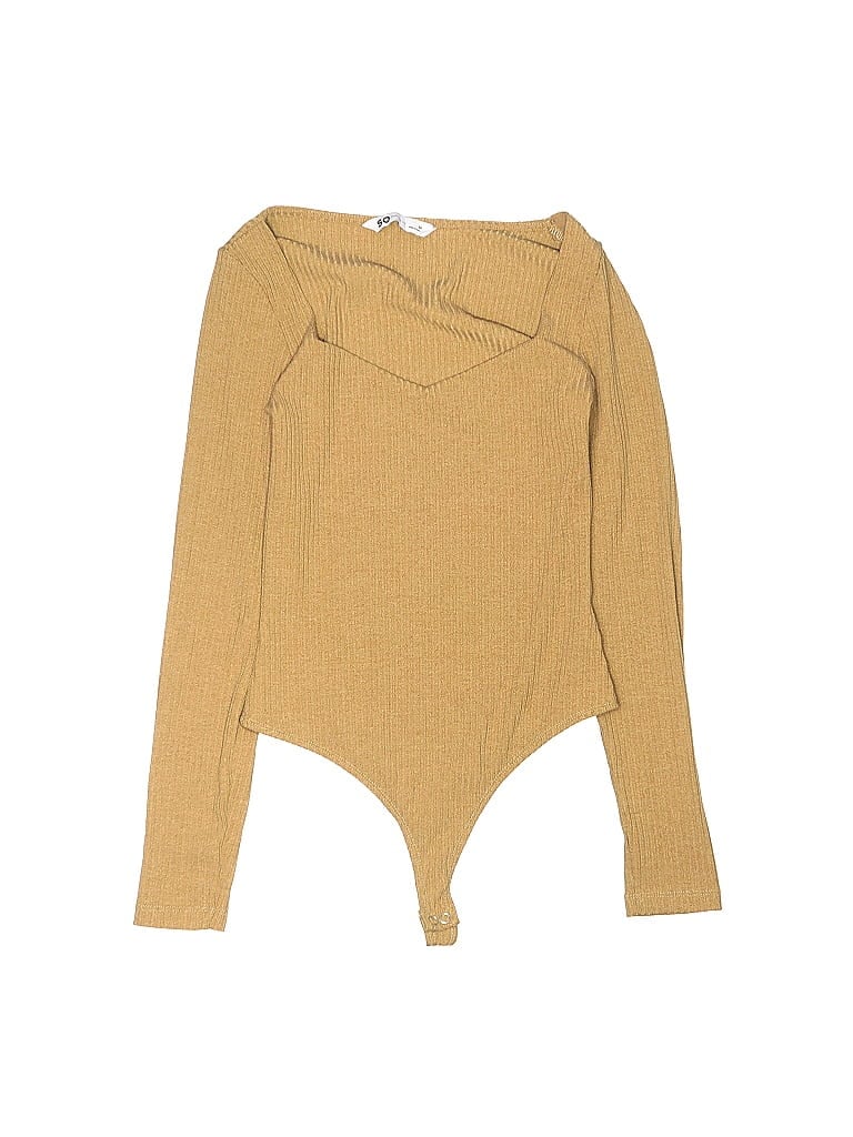 Pre-owned Sonoma Goods For Life Bodysuit In Gold