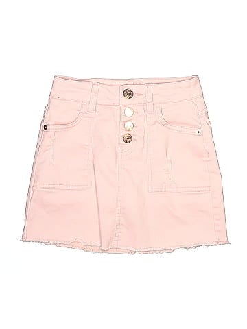 Justice Denim Skirt (view 1)
