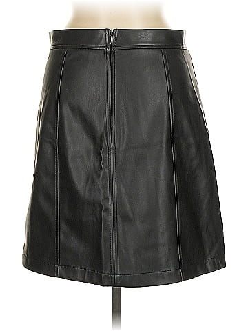 Banana Republic Factory Store Faux Leather Skirt (view 2)