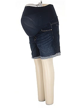 Indigo Blue Denim Shorts (view 1)