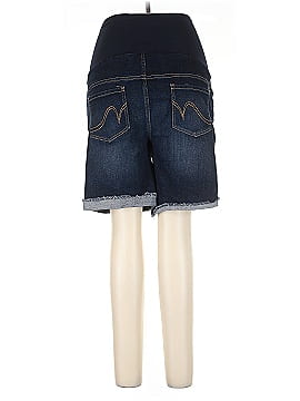 Indigo Blue Denim Shorts (view 2)