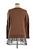 LOGO by Lori Goldstein Brown Tan Pullover Sweater Size XL - photo 2