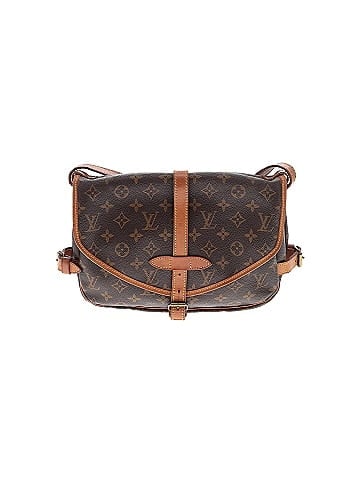 Louis Vuitton Monogram Coated Canvas Saumur 30 (view 1)