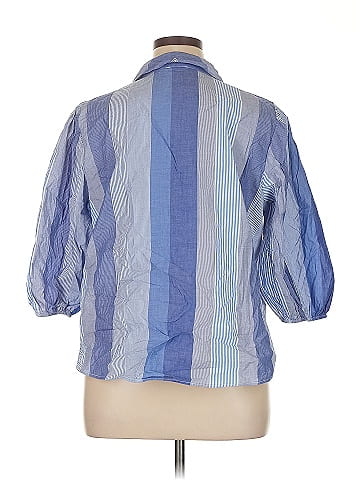 Vince Camuto 3/4 Sleeve Button-Down Shirt (view 2)