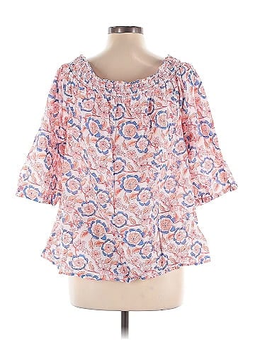 Vineyard Vines 3/4 Sleeve Blouse (view 2)