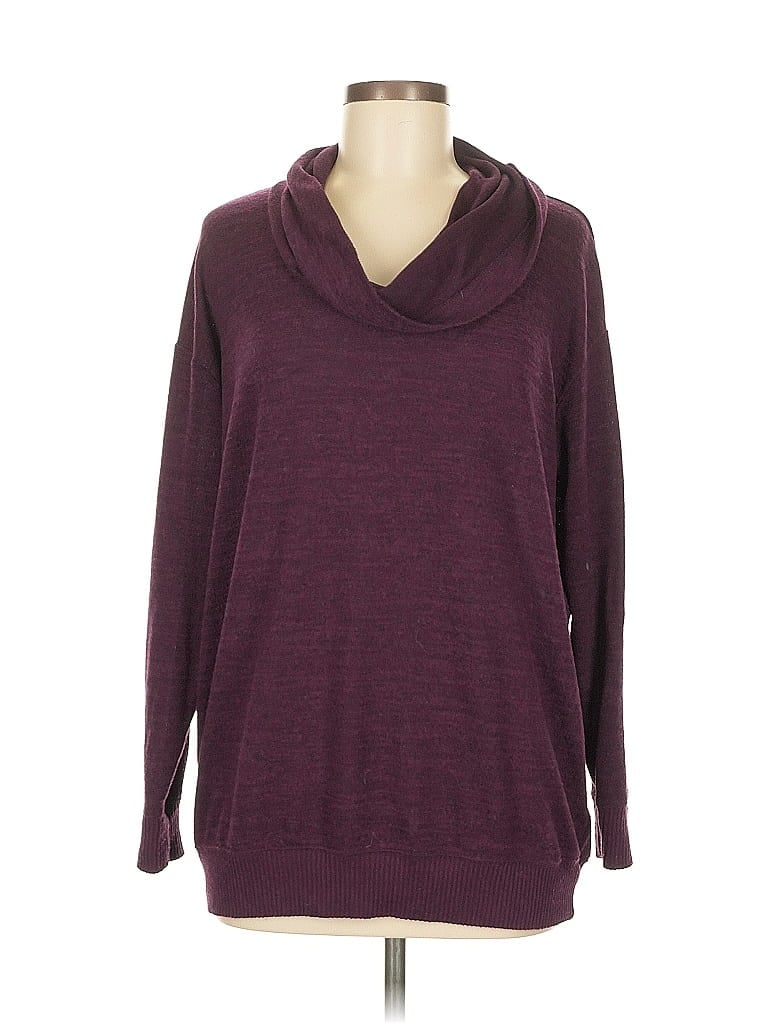 Pre-owned Torrid Pullover Sweater In Burgundy