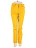 Soho Color Block Yellow Jeans Size 8 - photo 1