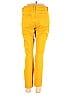Soho Color Block Yellow Jeans Size 8 - photo 2