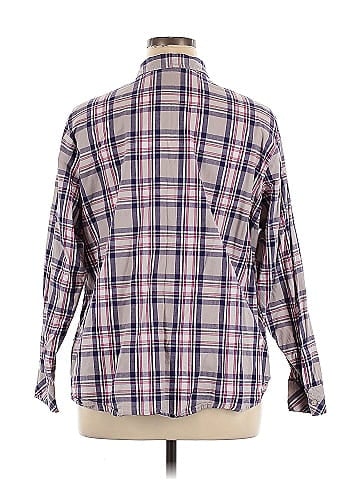 Riders by Lee Long Sleeve Button-Down Shirt (view 2)