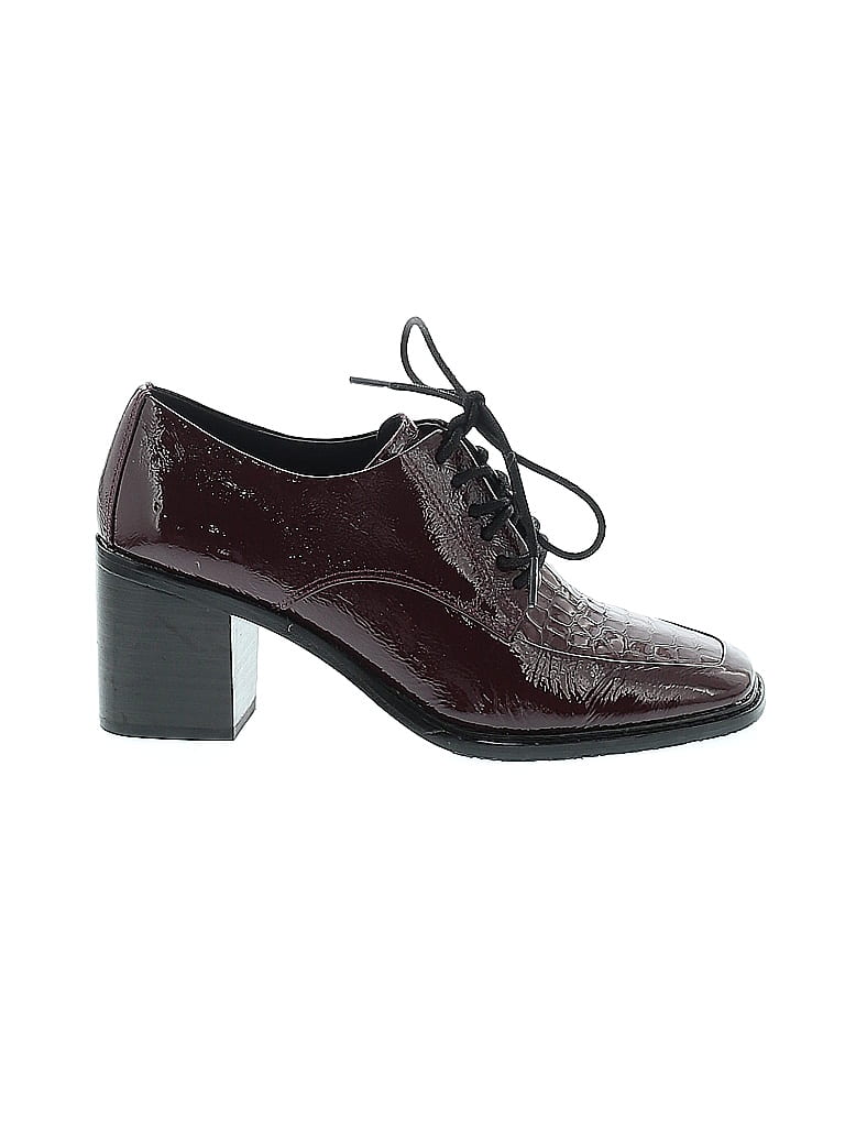 Donald J Pliner Burgundy Heels Size 6 - photo 1
