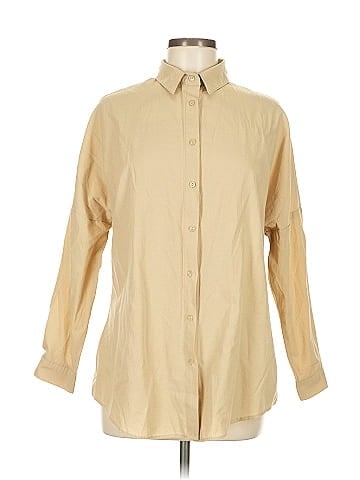 Big Dart 3/4 Sleeve Button-Down Shirt (view 1)