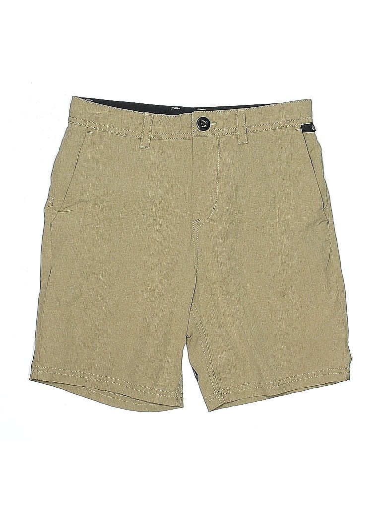 Volcom Solid Tan Khaki Shorts Size 27 waist - photo 1