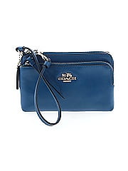 Coach Leather Wristlet