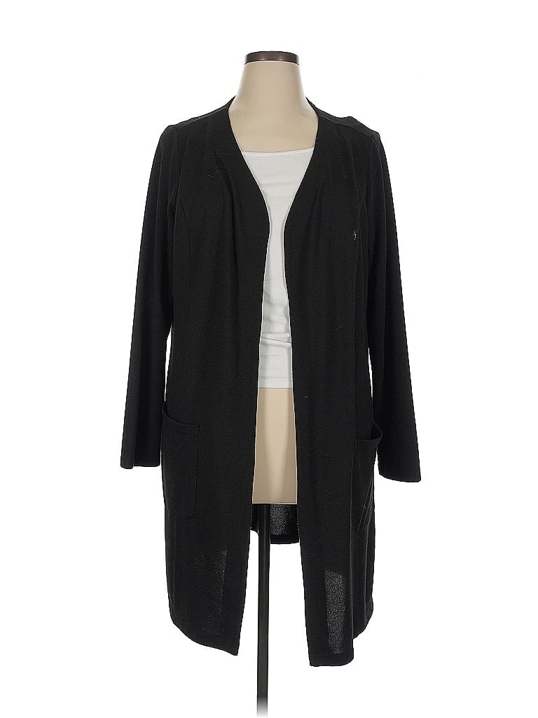 Belle By Kim Gravel Black Cardigan Size XL - photo 1