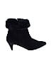 AQUATALIA Black Ankle Boots Size 9 1/2 - photo 1
