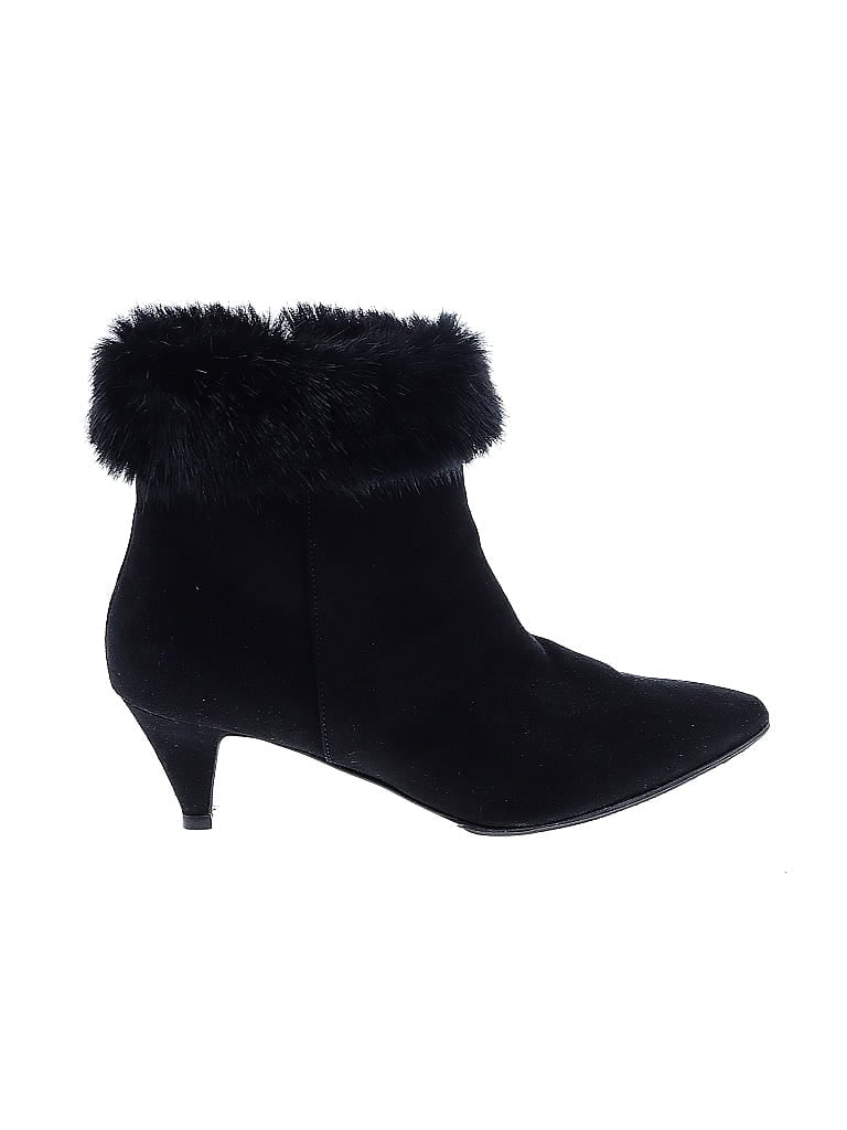 AQUATALIA Black Ankle Boots Size 9 1/2 - photo 1