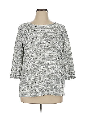 T by Talbots 3/4 Sleeve Top (view 1)