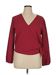 Te Xture & Thread Madewell Long Sleeve Blouse