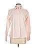 Barbour Color Block Pink Long Sleeve Button-Down Shirt Size 8 - photo 1