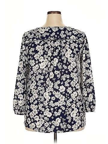 Collective Concepts 3/4 Sleeve Blouse (view 2)